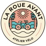 logo La Roue Avant atelier de vélo mobile 